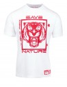 Natural Predators Tiger T-Shirt White