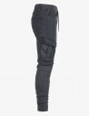 Pants ARMY STYLE Pockets Steel Grey