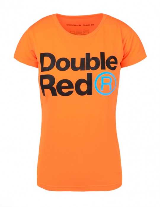 DOUBLE RED Trademark NEON T-shirt Orange